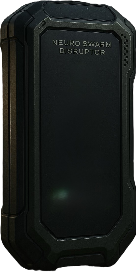Neuro Swarm Disruptor mockup
